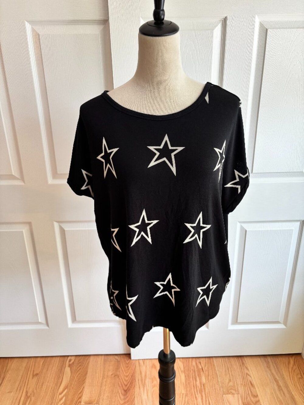 Buffalo David Bitton Black Tee-Size Large